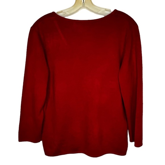 Norton McNaughton Red Sweater - Picture 4 of 5